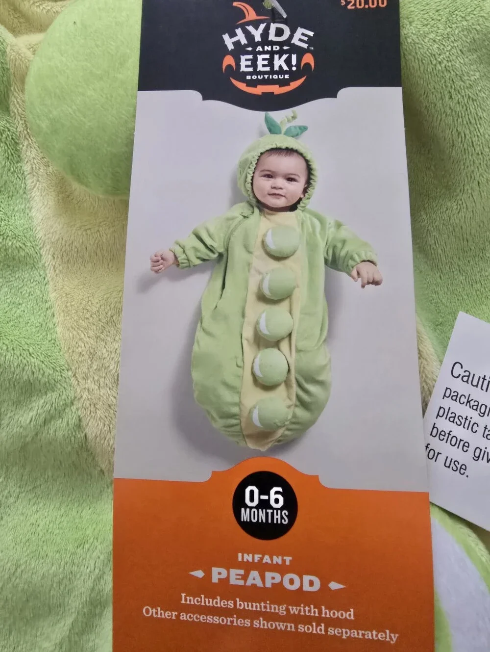 NWT peas in a pod Halloween costume - Picture 2 of 2